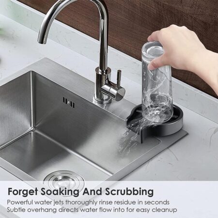 1pcs Kitchen Sink Automatic Cup Washer