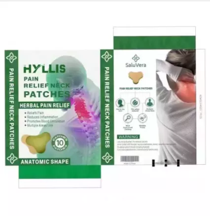 10pcs HYLLIS pain relief neck patches
