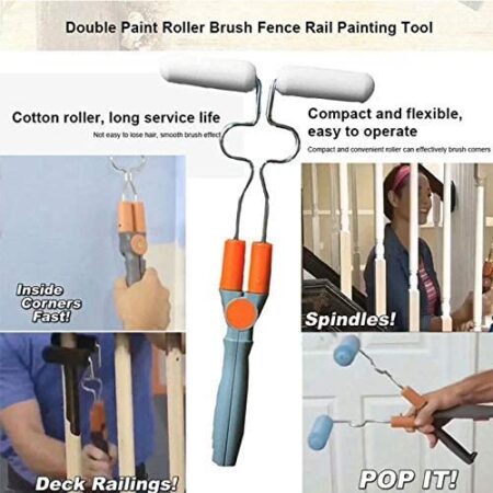 Xglide Speed Painter Double Sided Paint Roller Brush
