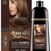 MOKERU ARGAN OIL DYE HAIR -COLOR SHAMPOO-500ML