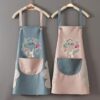 Waterproof Kitchen Apron Chef BBQ Cooking Baking Apron With Big Pocket
