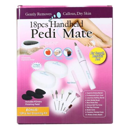 18pcs/set Handheld Pedi Mate Nail Tool