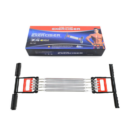 3 In 1 Chest Spring Expander Hand Grip Pedal 5 Spring Multi-functional