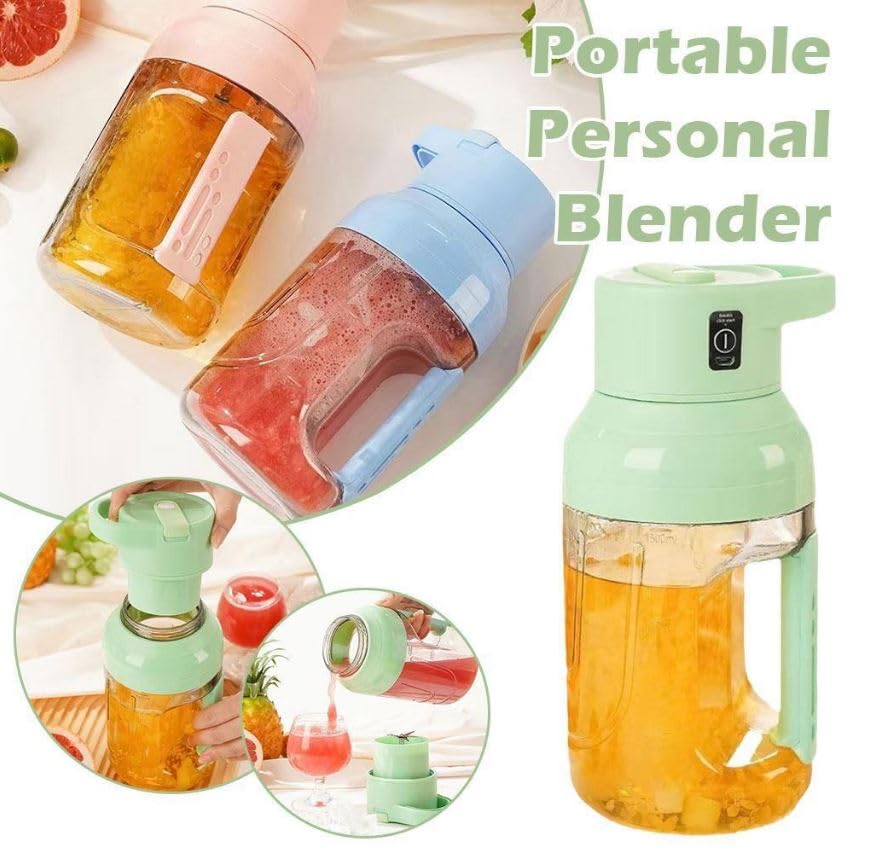 USB Rechargeable Portable Smoothie Blender- Assorted Color