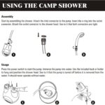 portable shower
