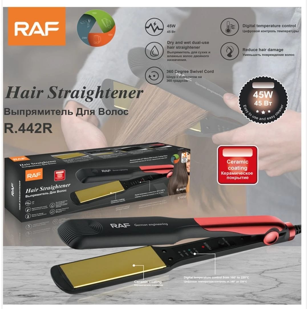 Hair Straightener RAF R.442R