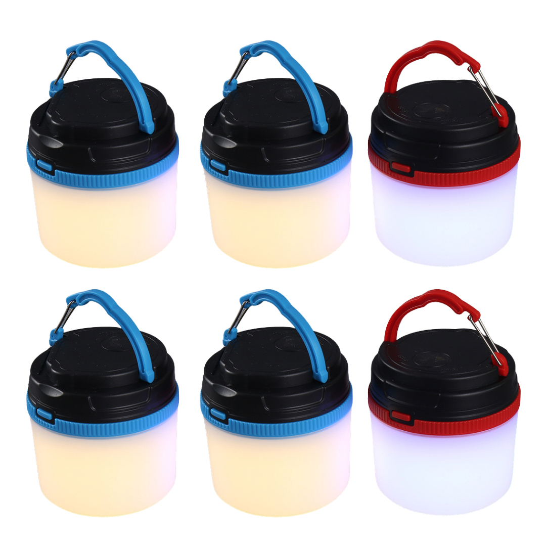 Camping Lantern LED Outdoor Camping Lights - Pack of 6