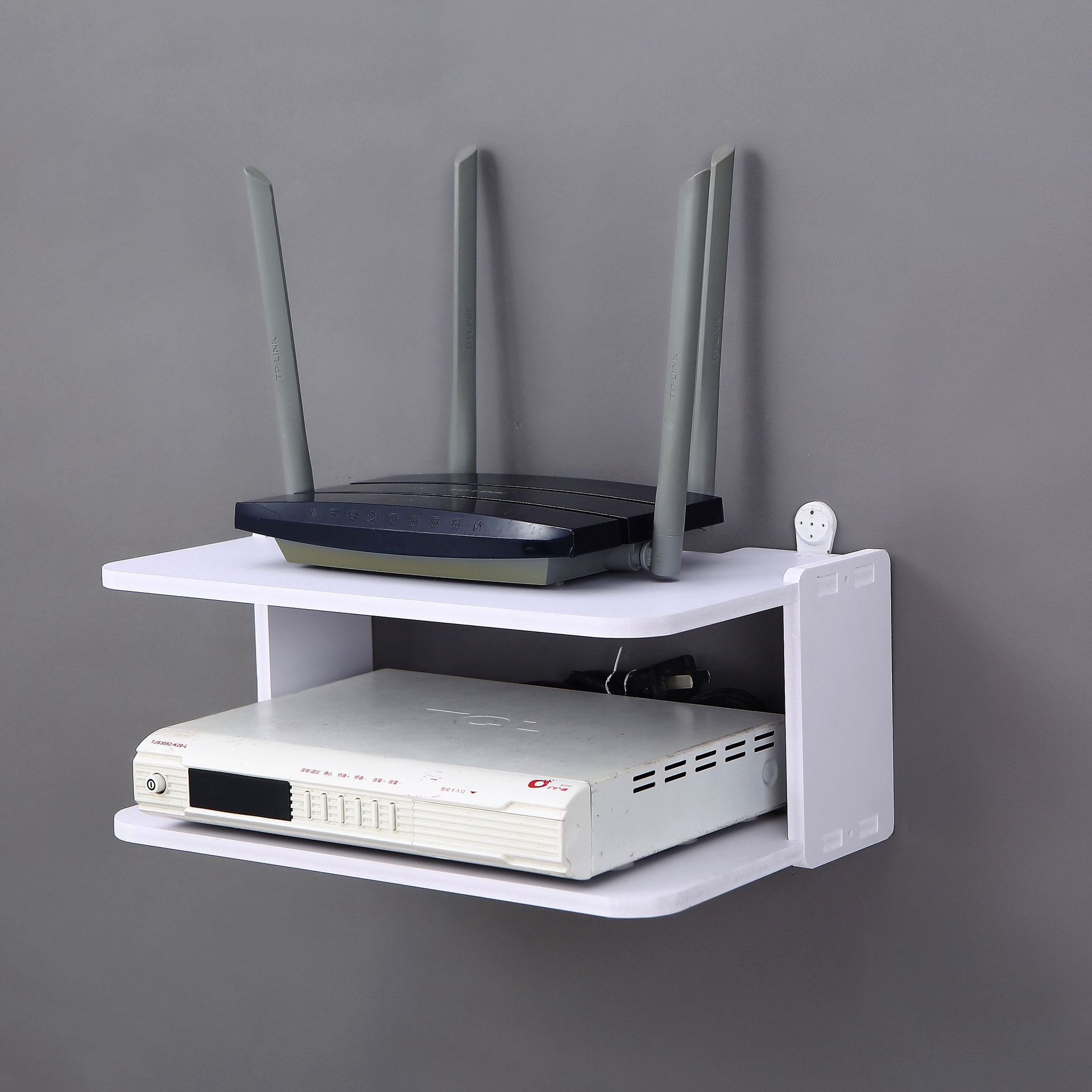 Multifunctional Wall Mount 2 Tier Shelves