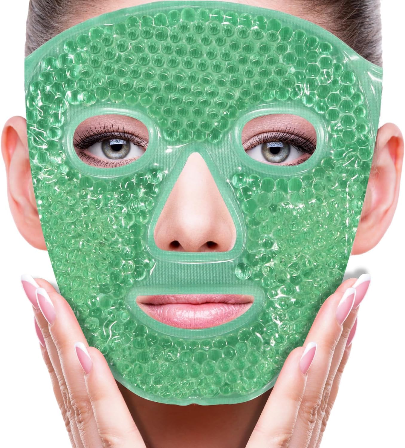 Ice Face Mask for Women Hot Cold Therapy Gel