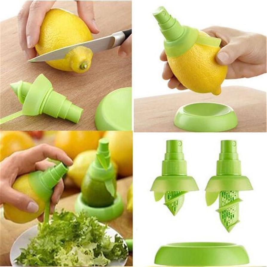 2Pc Set Lemon Juice Sprayer Squeezer