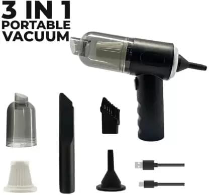 Portable High Power 2 in 1 Car Vacuum Cleaner