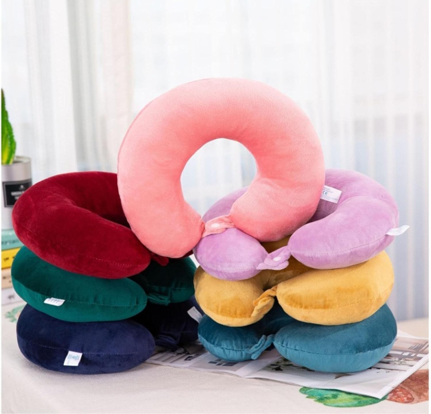 U-Shape Pillow for Travel- Assorted Color