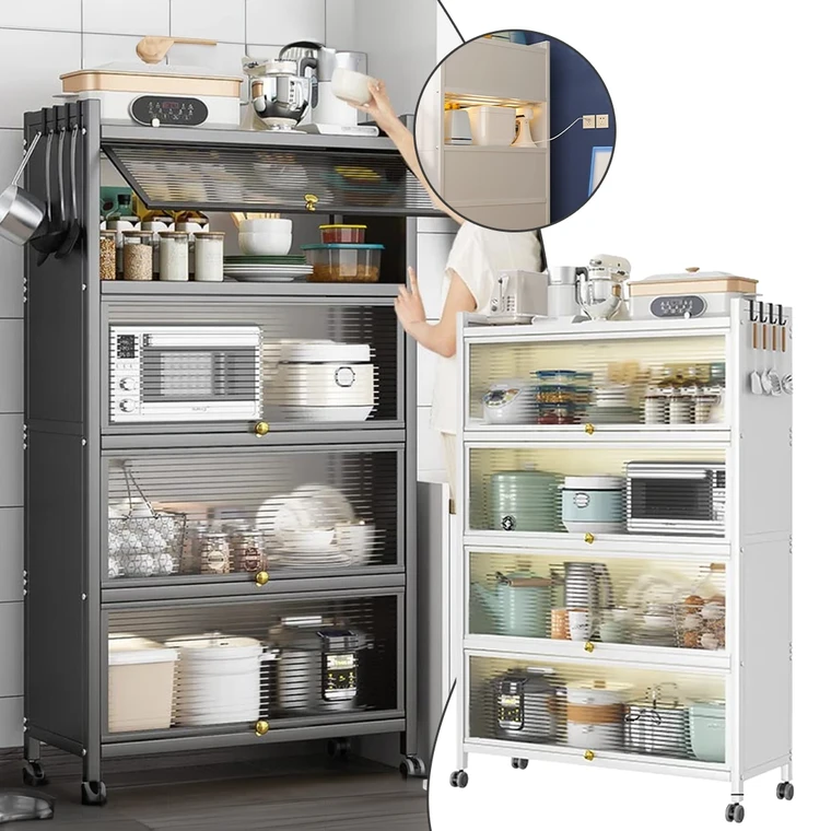 5 Layers kitchen Organizer Storage Cabinet