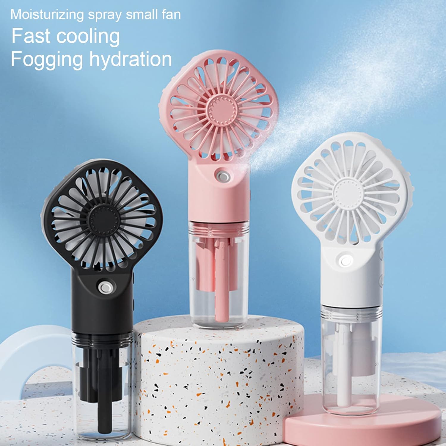Pocket USB Rechargeable Portable Misting Fan