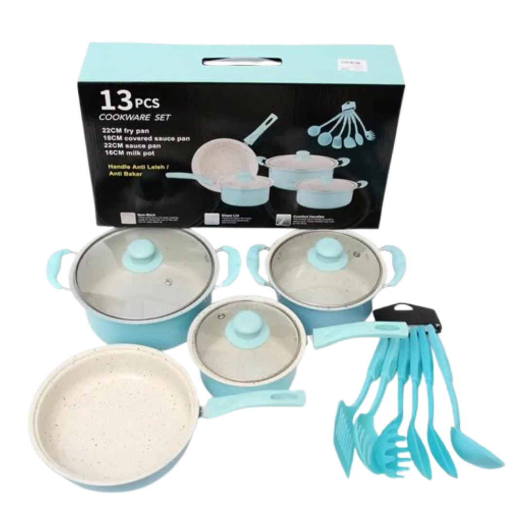 13 Pcs Cookware Set