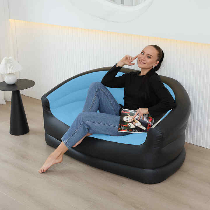 Inflatable Chair Sofa- Assorted Color