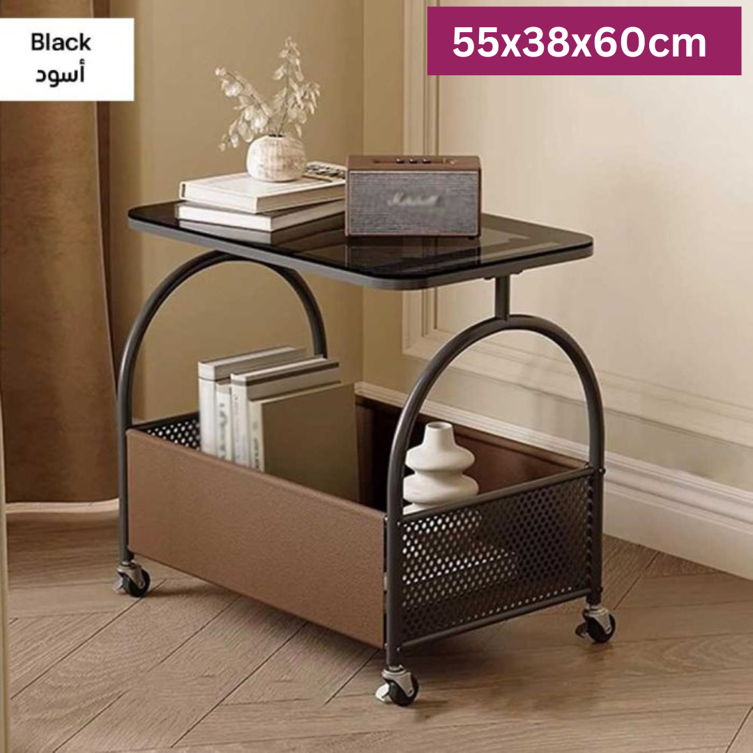 Fashionable styling Side Table with Wheels