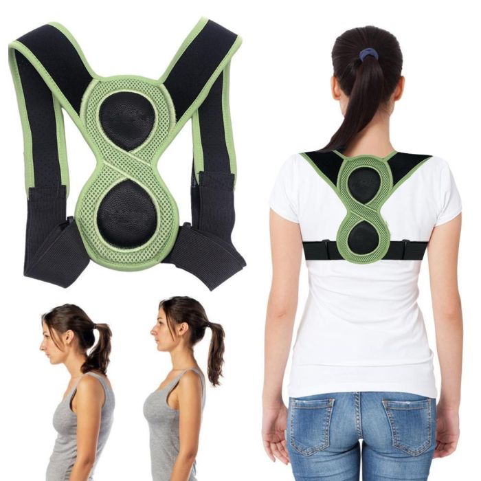 8 Shape Upper Back Support and 8 Corrector Belt