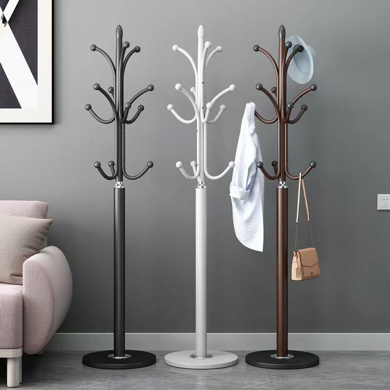 Modern Metal Coat Rack Stand with Base