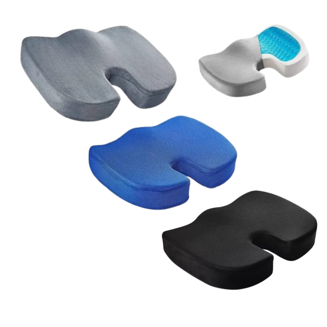 Gel Memory Foam Orthopedic Seat - Assorted Color