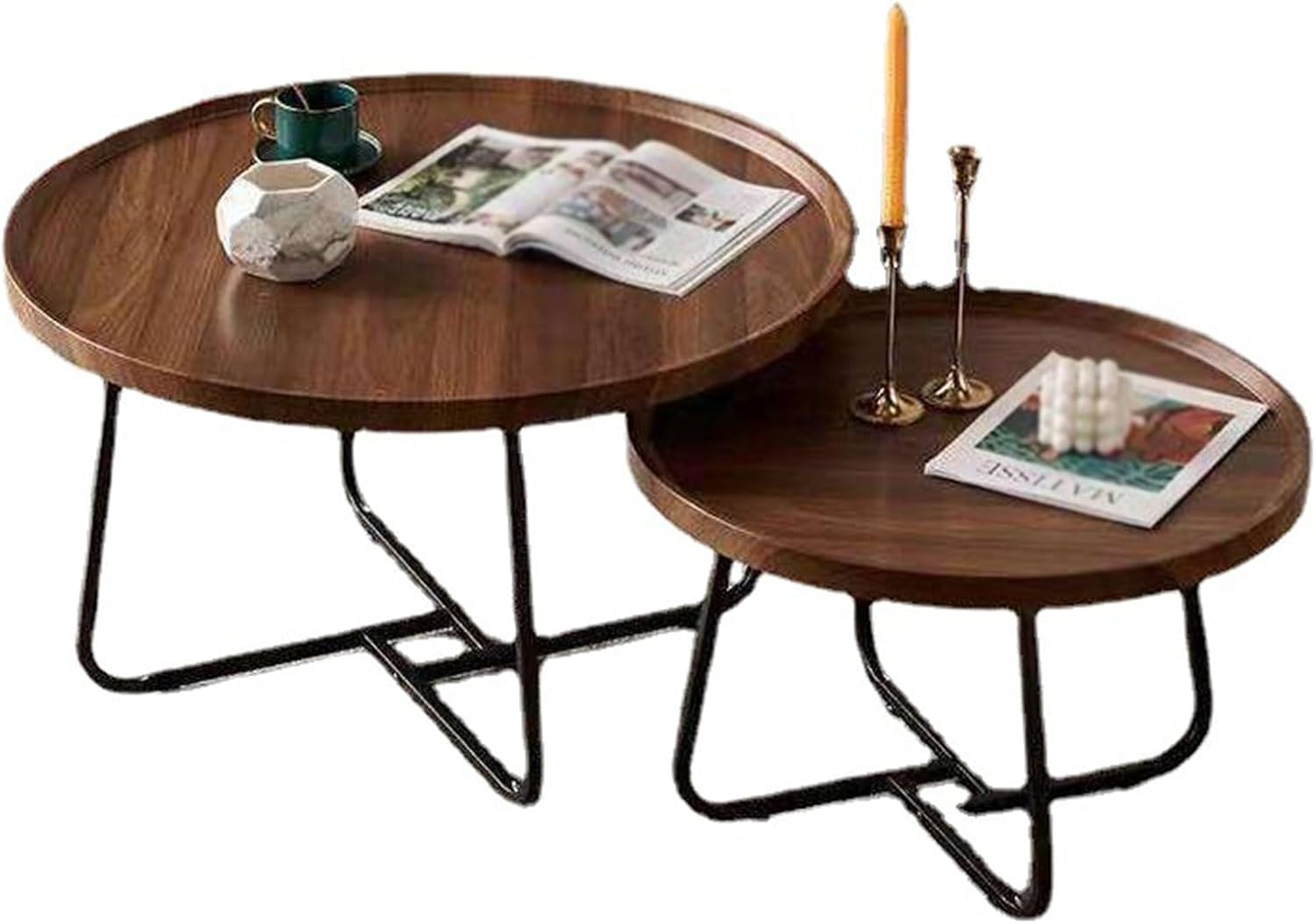 Small Living Room Coffee Table Simple Household Round Small Coffee