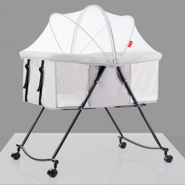 Rectangular Folding Bassinet with 3 conversions