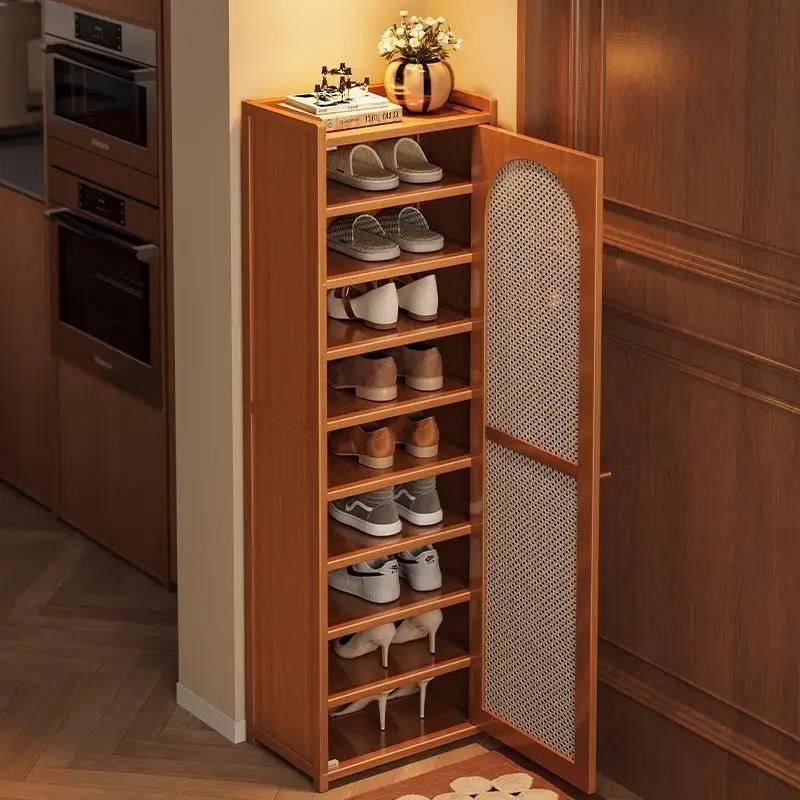 Narrow Shoe Cabinet