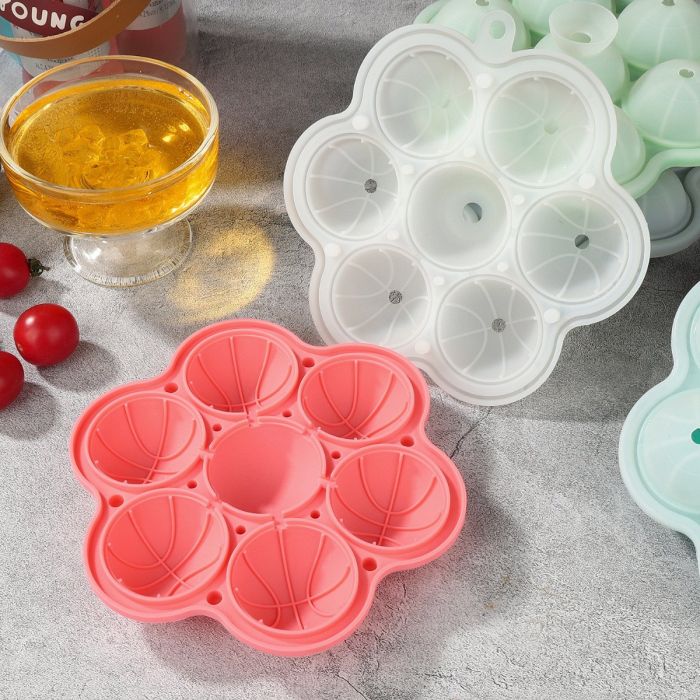 7 Grid Silicone Ice Balls Mold