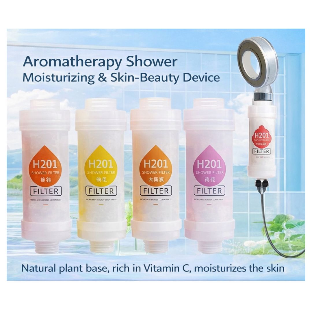 Aromatherapy Shower Filter – Pack of 4