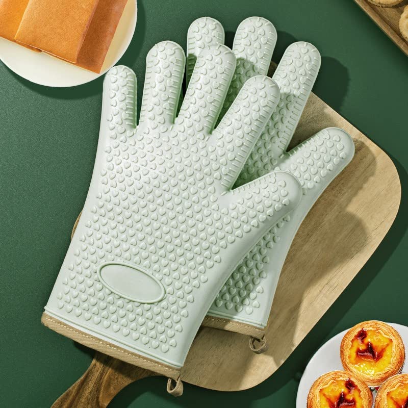 Heat Insulation Baking Gloves Microwave Oven Heat-Proof Gloves Non-Slip