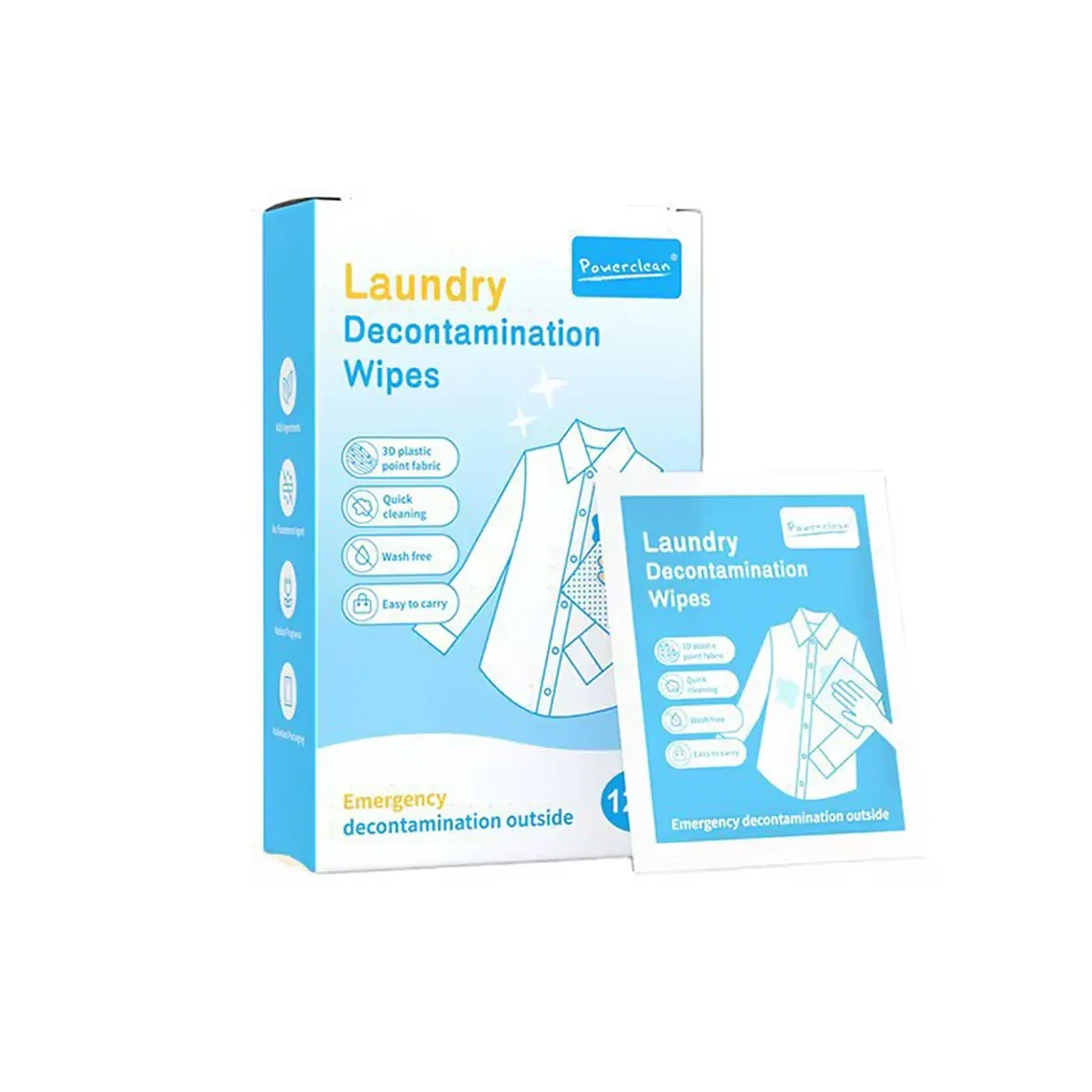 Instant Stain Removal Individually Wrapped for Easy Use