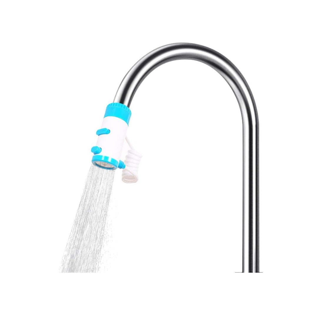 Sink Faucet Extender 3 Mode Splash Extension Kitchen Bathroom 360 Degree Rotating Spray