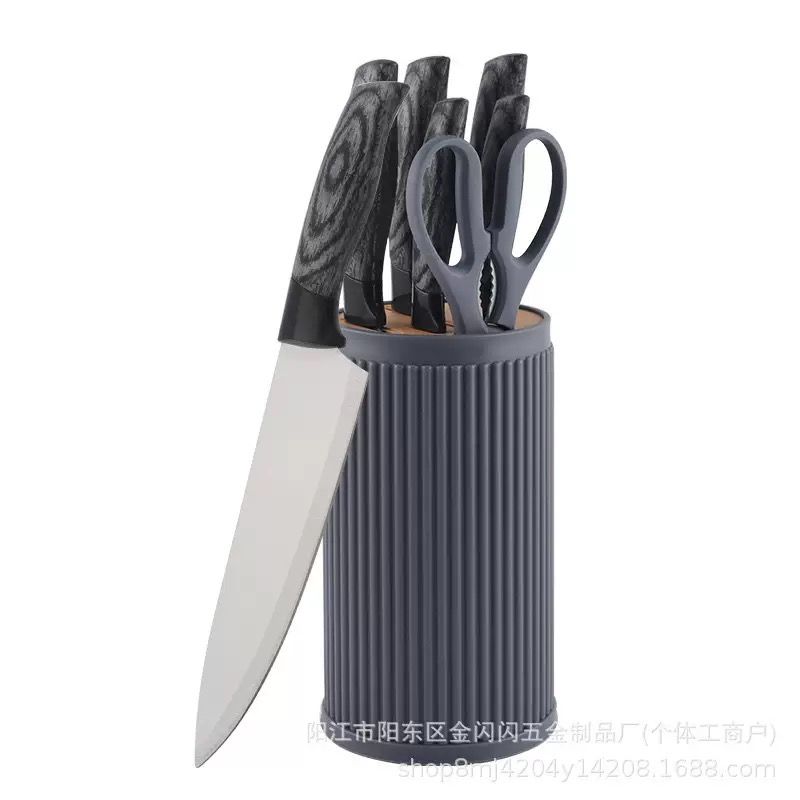 7 Piece Anti-Rust Utility Knives Set for Kitchen