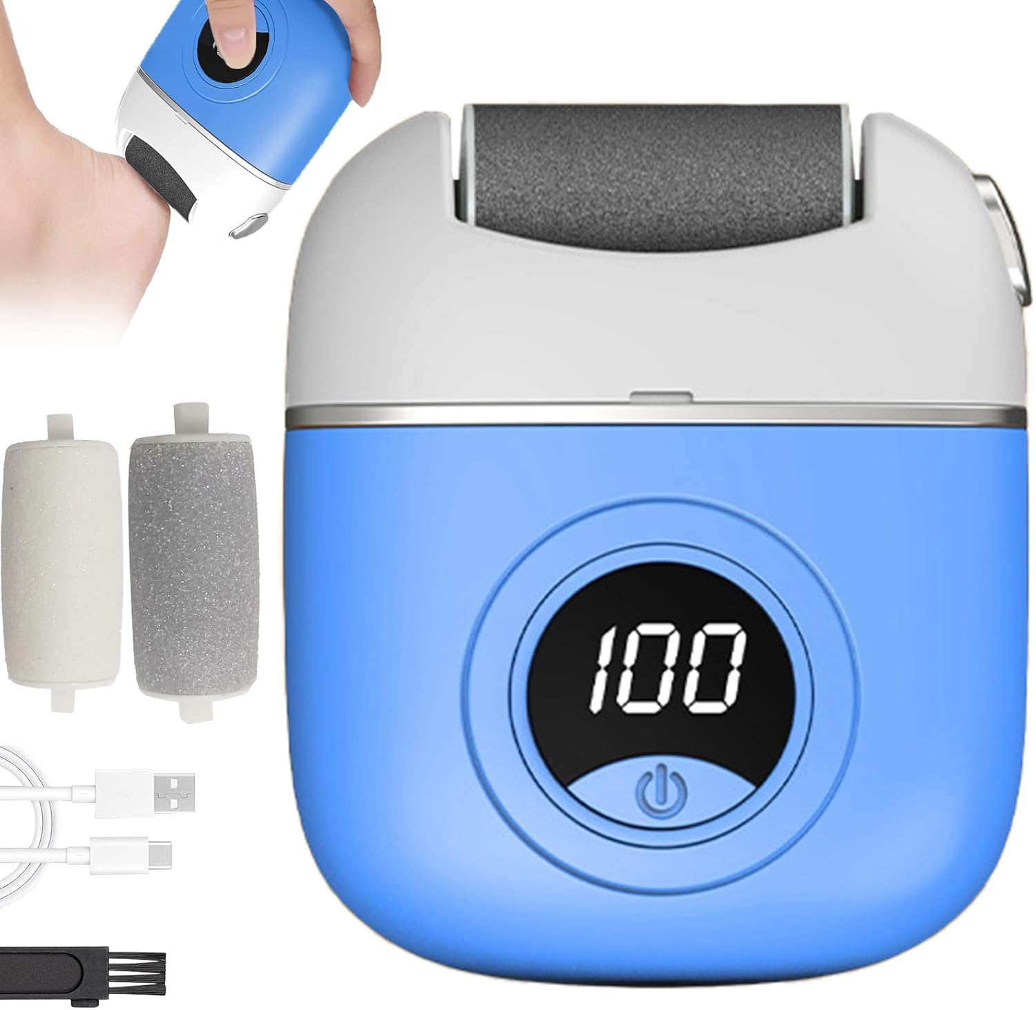 Electric Callus Remover, Foot File, USB Rechargeable Foot Repair and Grinder