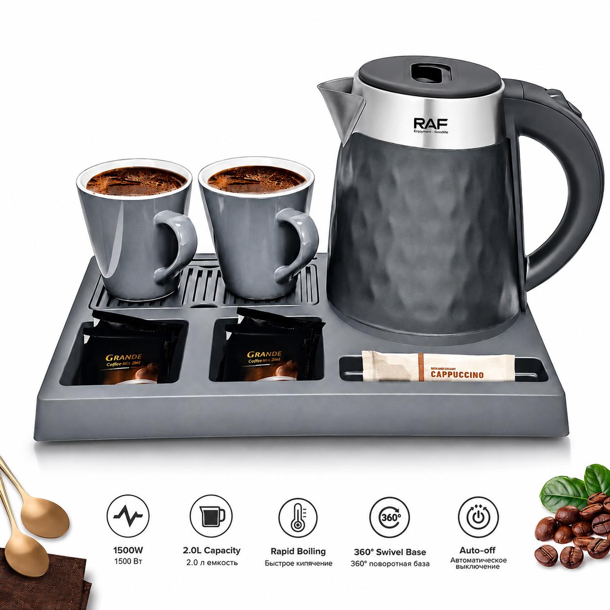 Portable Coffee Corner Set