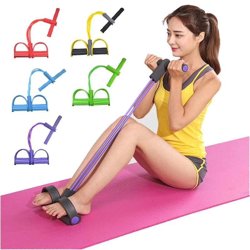 Elastic Fitness Bands for Abdomen- Assorted Colors