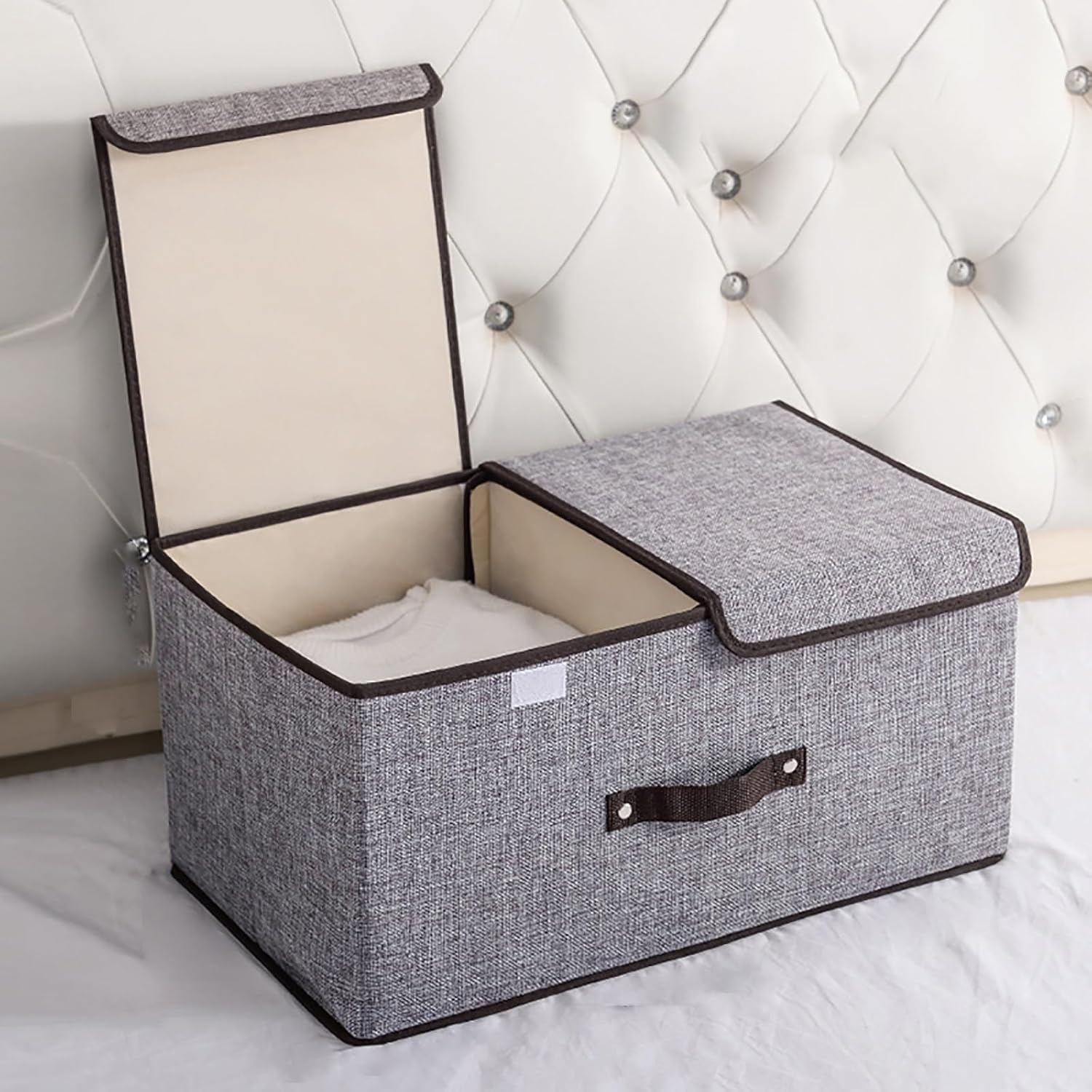 Wardrobe Sorting Storage Box Suitable For Seasonal Storage- Grey Color Only