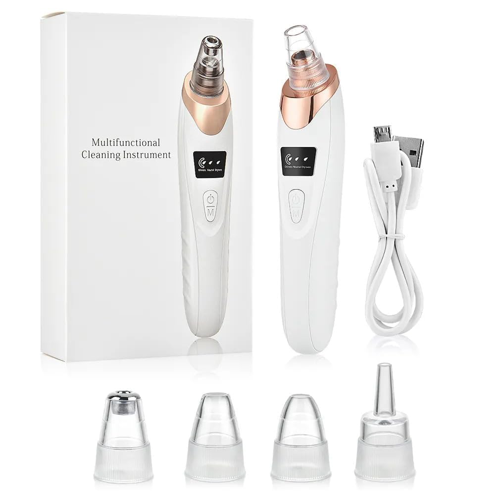 5-in-1 Blackhead Remover Machine – Electric Pore Cleaner & Whitehead Removal Tool