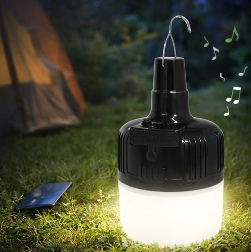 Wireless Speaker Lantern with LED Light & Bluetooth