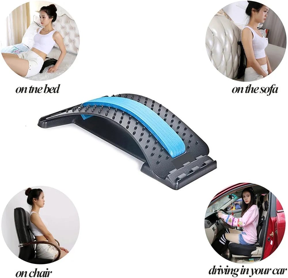 Multi-Level Lumbar Region Back Support for Lower & Upper Muscle