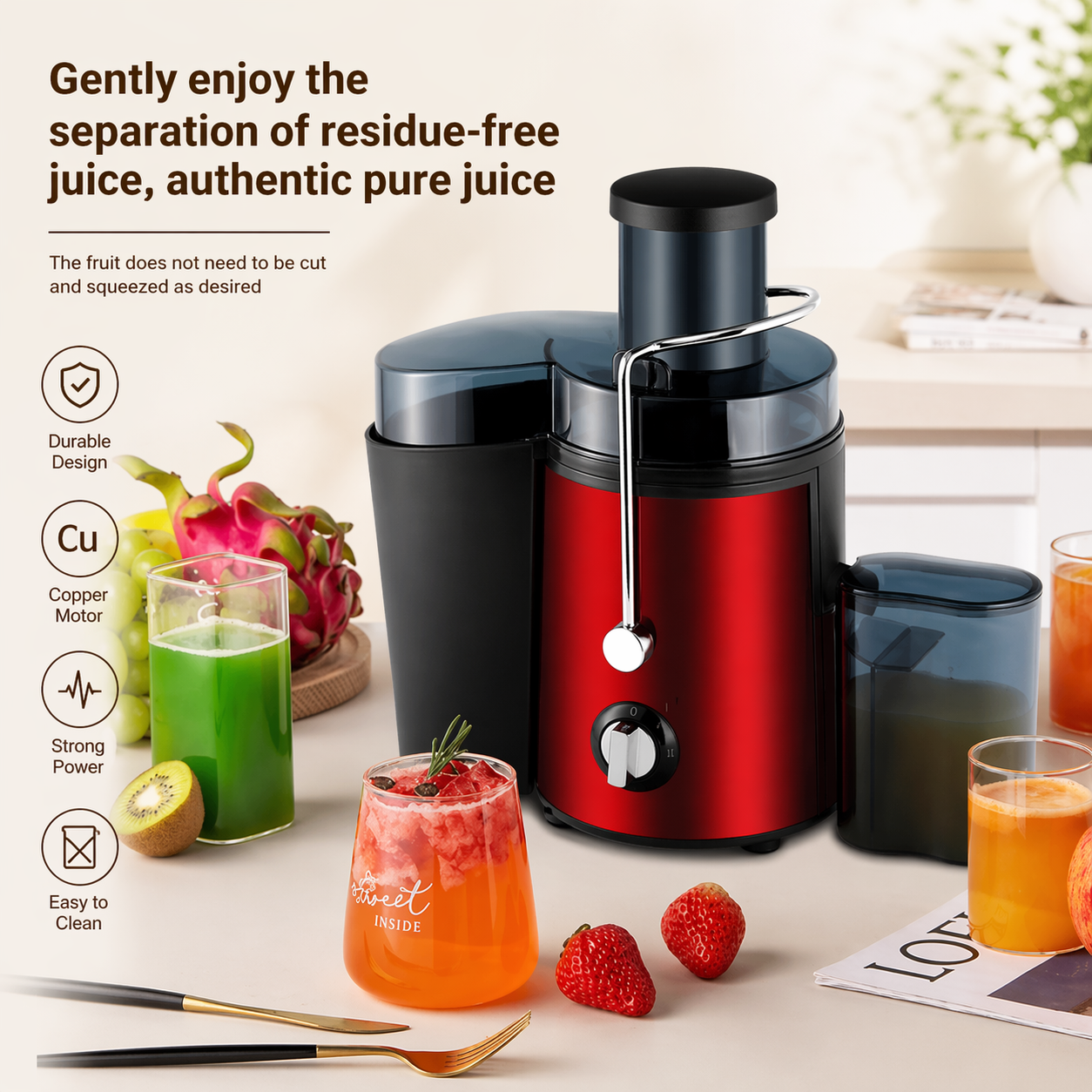 Whole Fruit Juicer