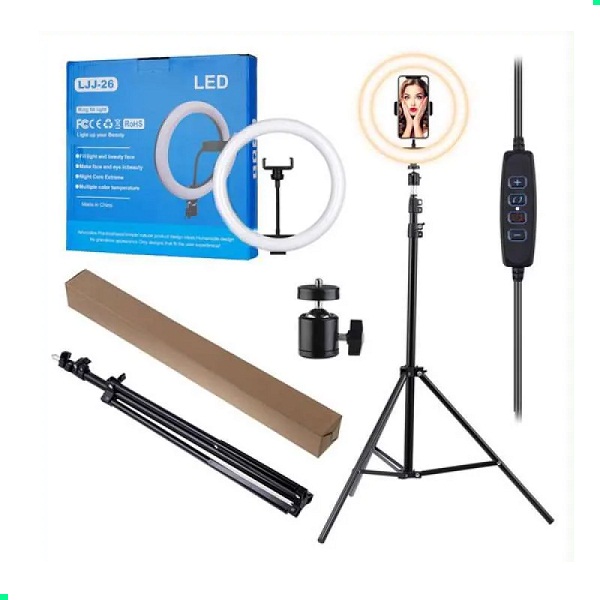 10 Inches Ring Light - with 7 Feet Tripod Stand