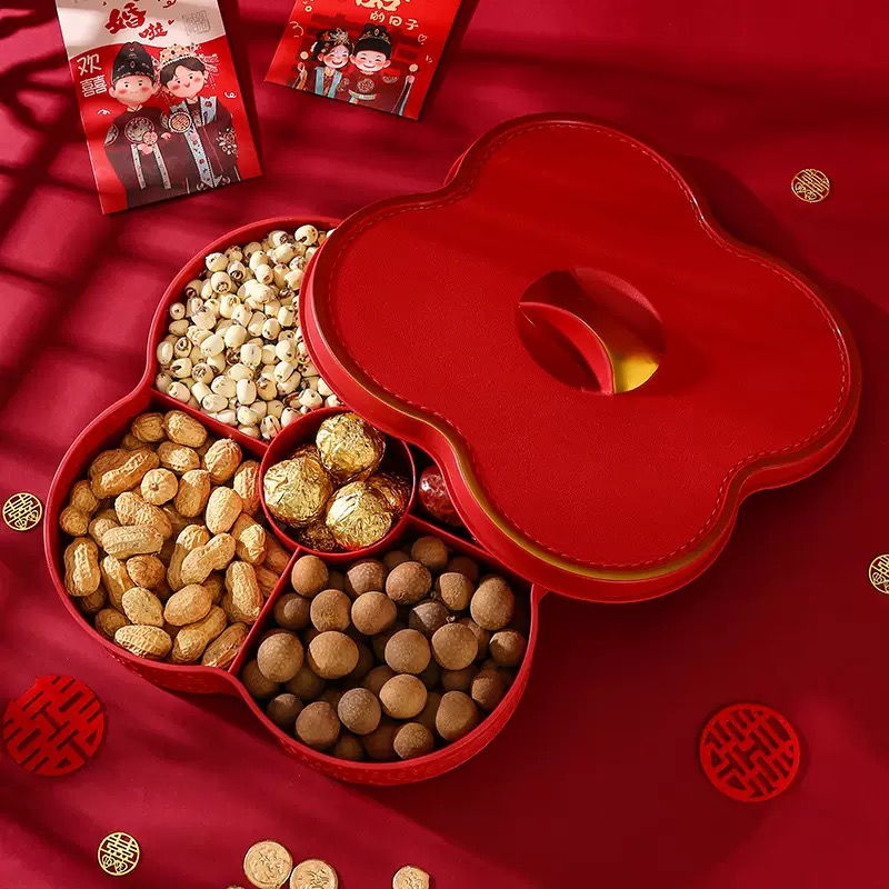 Dried Fruit Storage Box with Lid - Assorted Color