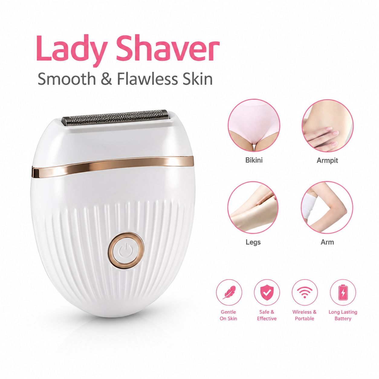 Lady Shaver – Smooth & Flawless Skin