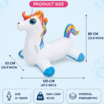 Jilong-105cmx95cm-Unicorn-Ride-On