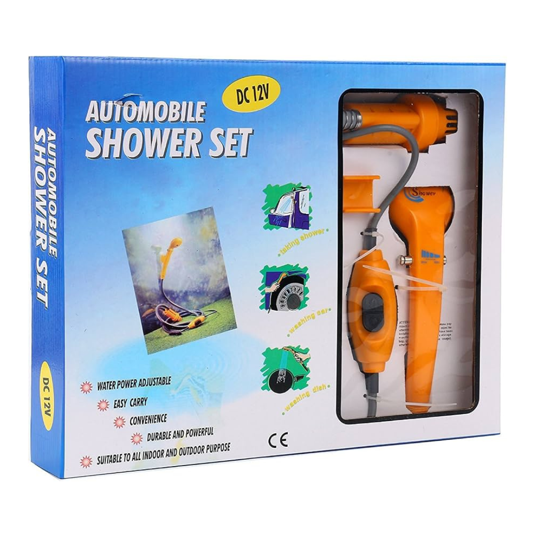 12V Portable pressure washer Shower set