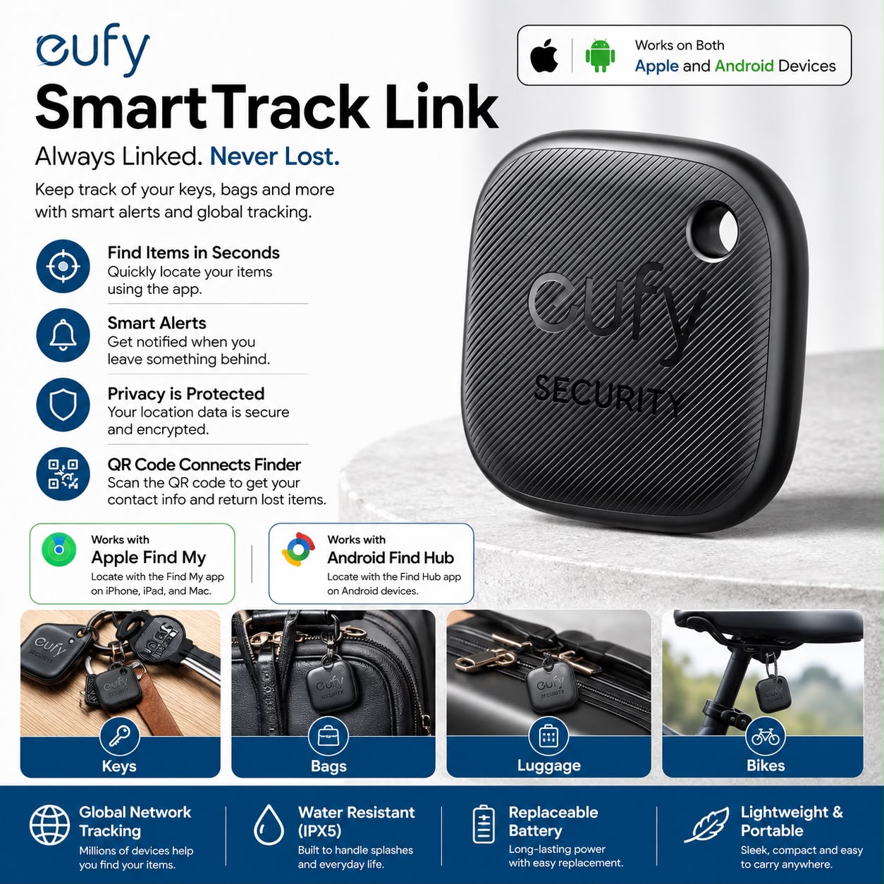 Eufy SmartTrack Link -Black