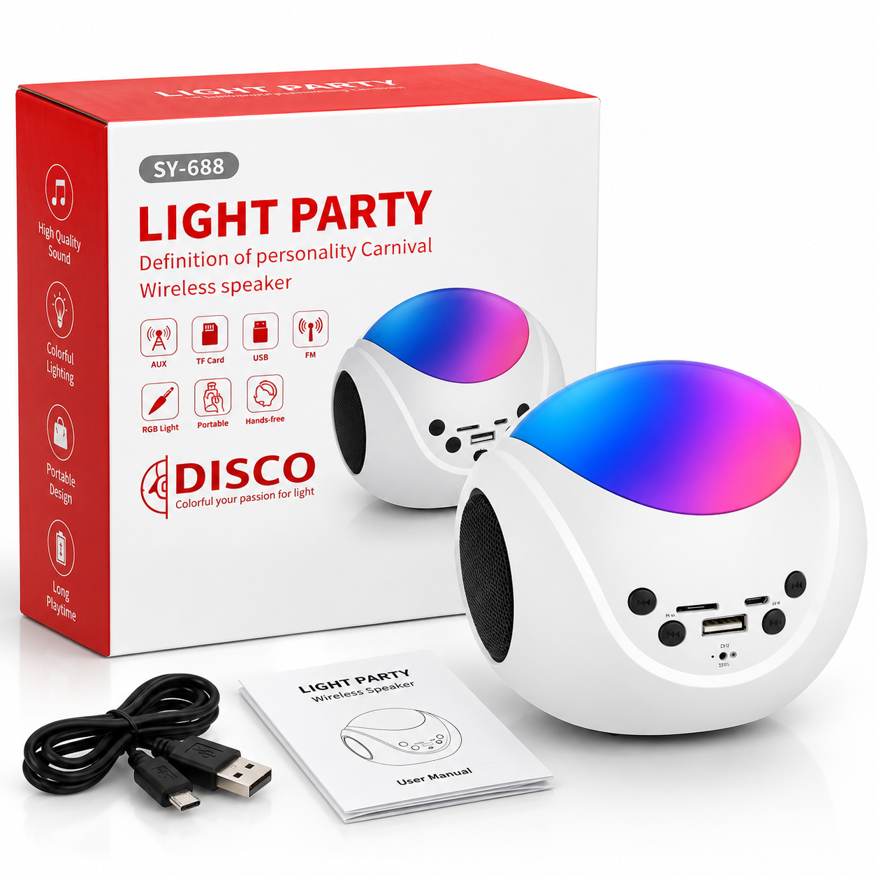 SY-688 Light Party Wireless Speaker