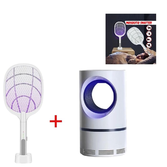 Electric UV Mosquito Killer + Mosquito Killer Swatter