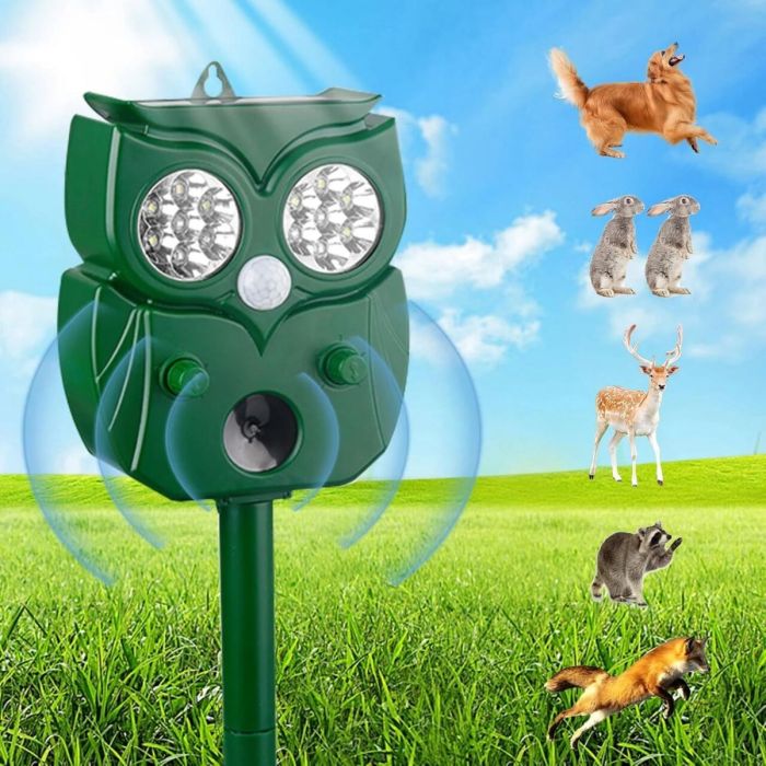 Motion Sensor Animal Repeller 2 Hanging Holes